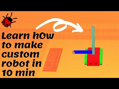 Making of Custom Robot | Webots Simulator | [Tutorial 6]