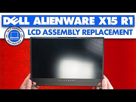 How To Replace Your LCD Display Assembly | Dell Alienware x15 R1