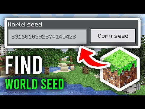 How To Find Minecraft World Seed - Java & Bedrock