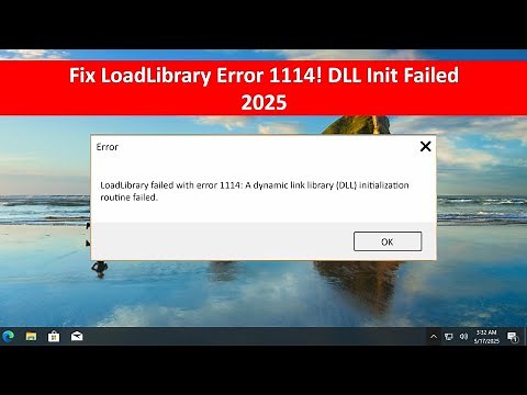 FIX: LoadLibrary Failed with Error 1114 – DLL Initialization Routine Failed (Java, Steam, etc.)