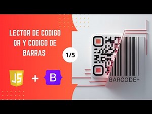Escáner o lector de código de barras y códigos QR con JavaScript (1/5)