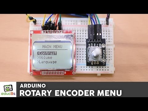 Arduino Menu Tutorial with a Rotary Encoder and a Nokia 5110 LCD display.