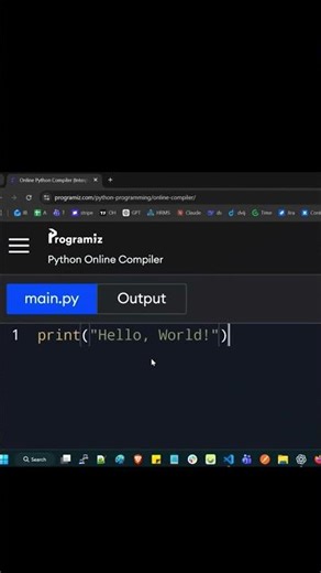 Gen Z Developer Writes Hello World Using AI 😂
