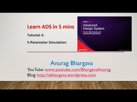 Tutorial-3: S-Parameter Simulation