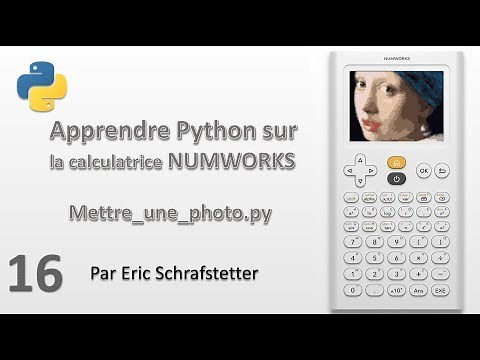 16 - Mettre une photo sur la calculatrice NUMWORKS