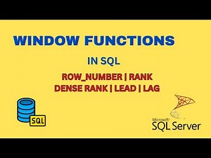 Understand SQL Window Functions with Real-World Examples | SQL Window Function | Top Interview Qs