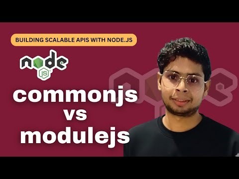 Commonjs vs Modulejs | Import vs Require | Backend development