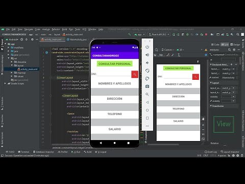 CONSULTAR A UNA BASE DE DATOS (SQLServer) DESDE ANDROID STUDIO PARTE 1