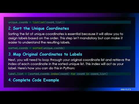 Transforming Two-Dimensional Labels to a One-Dimensional List in Python