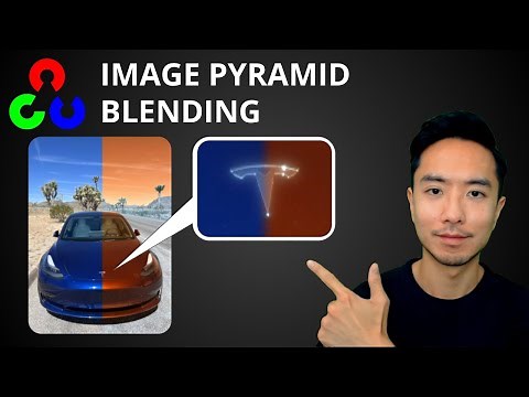 OpenCV Python Image Pyramid Blending