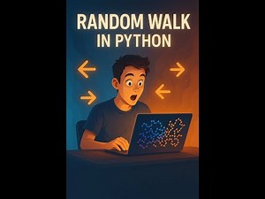 Master Random Walk in Python | Simple Code, Powerful Concept!