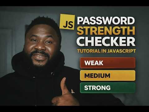 Simple Password Strength Checker in Javascript!