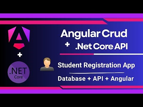 Complete CRUD App with Angular & .NET Core API | Full Stack Project for Beginners (Step-by-Step)
