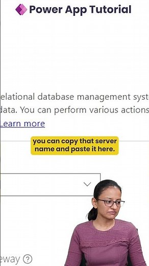 Connect SQL Server to Power Apps tutorial