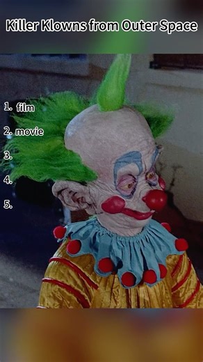 Killer Klowns from Outer Space (1988) | Alien Clown Knocks a Biker’s Head Clean Off 🤡👊🚲