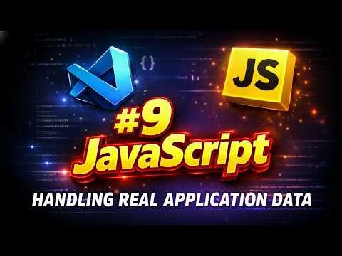JAVASCRIPT ARRAYS HANDLING REAL APPLICATION DATA | JAVASCRIPT DAY #9
