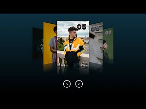 Create a 3D Carousel Slider with Html CSS & JS | Javascript Carousel Effect