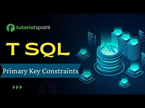 T-SQL - Primary Key Constraints