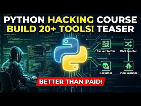 Stop Buying Courses! Build 20+ Cybersecurity Projects with Python (Free)