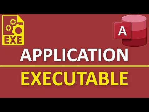 Créer une application Access exécutable