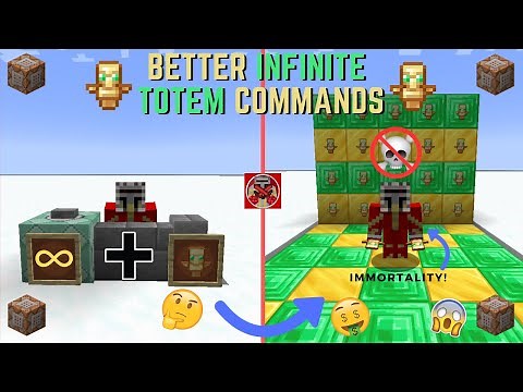 Command Block Tutorial #262: Better Infinite Totem Commands in Minecraft (1.21.4+)