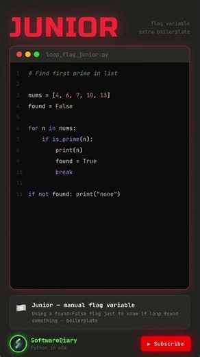 Junior vs Senior Python Developer 🐍 | Spot the Beginner Mistake! #ytshorts #coding #python