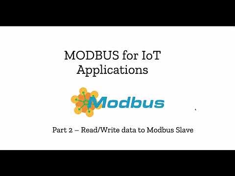 Part 2 - Using Python to Read and Write data to Modbus