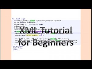 Xml Tutorial for Beginners-XML JavaScript-XML Tutorial-Xml JavaScript Tutorial-Xml File-XML-Tutorial
