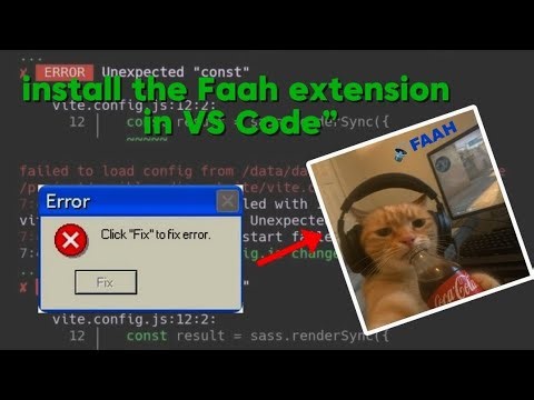 Install the Viral “Faah” Sound in VS Code (When Error Happens 😂)