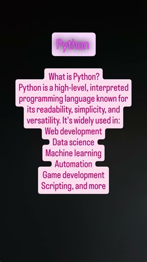 "What is Python? 🐍 | The Most Beginner-Friendly Programming Language Explained"