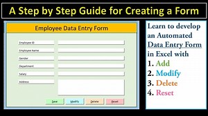 Advance Data Entry Form - TheDataLabs