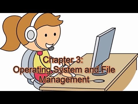ICT Grade 6 (English Medium) Chapter 3- Operating system and file management.