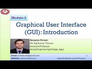 MATLAB: Graphical User Interface (GUI) Introduction