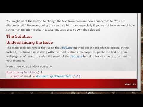 How to Create Text and Change Text on Click in Javascript