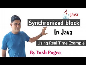 Synchronized block in java | synchronized block in java example | Synchronization in java
