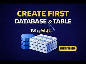 Create Your First Database & Table in MySQL - Day 4