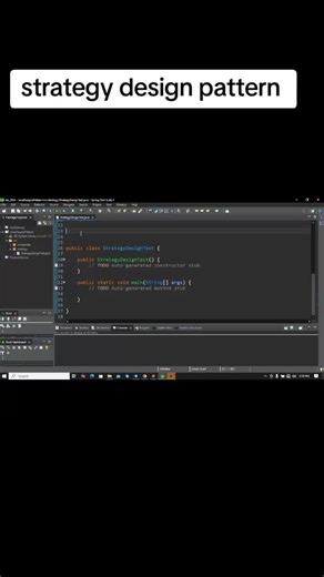 Strategy design pattern in java#java #design #development #developer #system #software