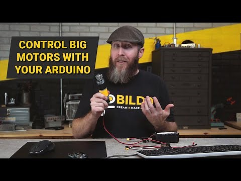 Control Big Motors with your Arduino (Step by Step Tutorial)