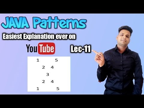 Cross Pattern programs in java | X shape pattern in java