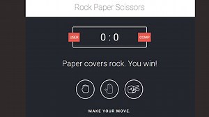 Rock Paper Scissors Game Using JavaScript (Source Code)