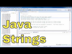 Learn Java - Exercise 08x - Strings Concatenation in Java