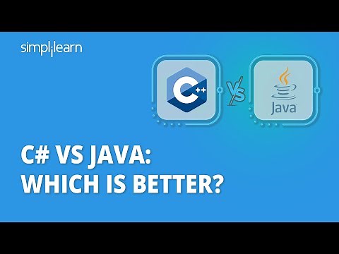 C# vs Java: Which Is Better? | C# vs Java Differences | C# vs Java 2026 For Beginners | Simplilearn