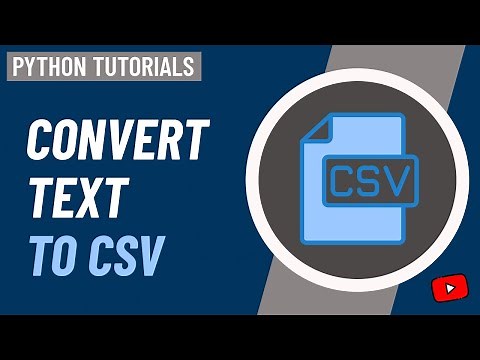 Learn Python By Examples - Convert Text To CSV And Control Columns