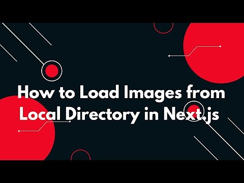 How to Load Local Images in Next.js 🔥 | Optimize for Speed & SEO!