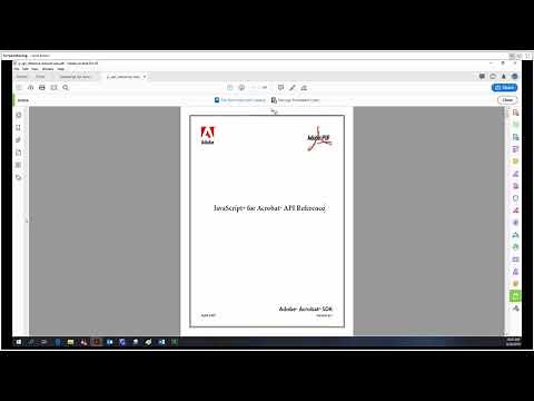 Adobe Acrobat Pro DC Tutorial 33 - Index