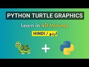 Python turtle for beginners Part 1 | python turtle graphics | Python turtle programming