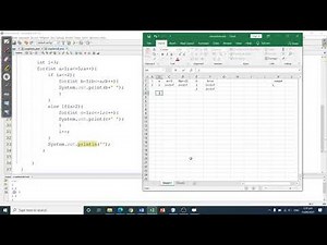 Nested Loop - Pattern Simulation Example in Java