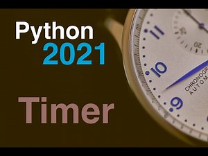 How to code a Timer in Python