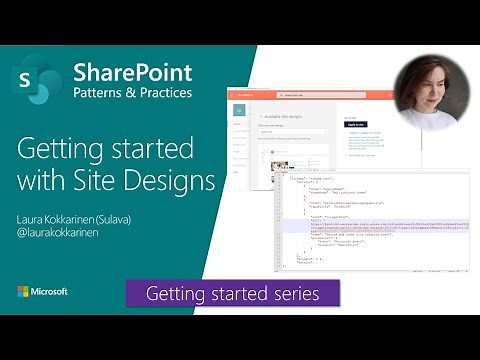 Getting started with Site Designs in SharePoint Online