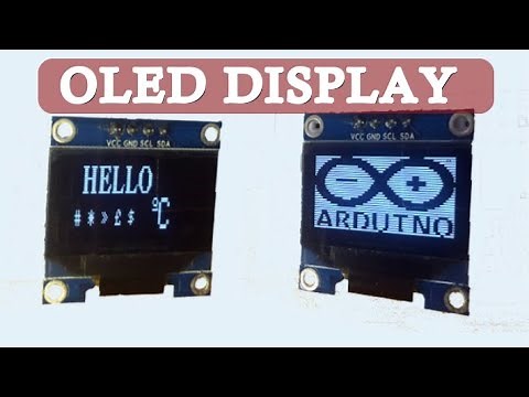 Displaying Fonts, Characters and Bitmap Images on OLED using Arduino.